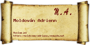 Moldován Adrienn névjegykártya